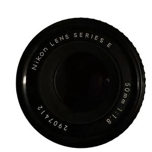 Nikon Lens Series E 50MM 1:1.8 Pancake Lens for Nikon 35MM SLR Camera